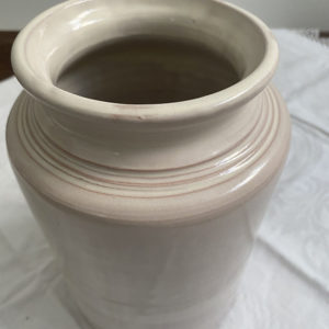 ceramic jar handmade in Italy by Aiazzi Francesco