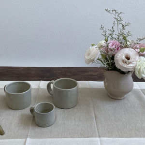 Mugs Castelli ceramic for the table handmade