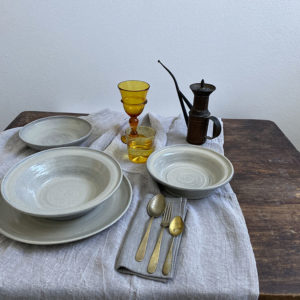 Spoleto ceramic collection for the table handmade in Italy