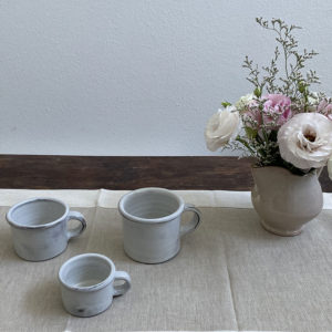 Ceramic Mug and Coffee Cup Populonia Collecction handmade in Italy