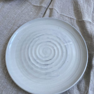 Ceramic Dinner Plate handmade in Italy