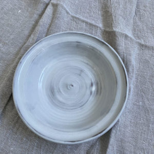 Ceramic Soup Plate handmade in Italy