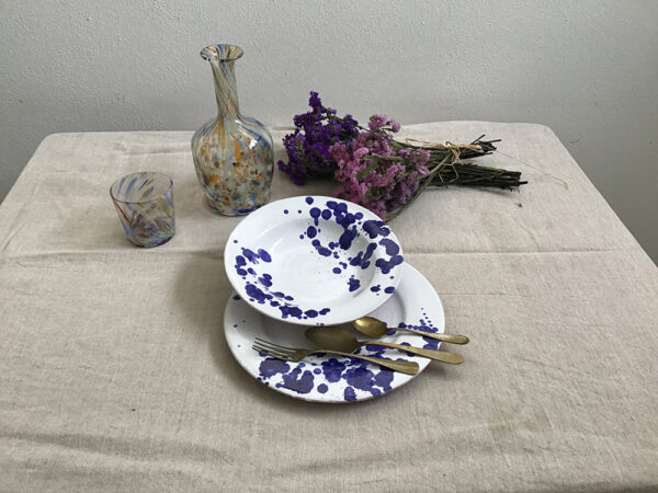 Ceramic plates handmade by Aiazzi Francesco